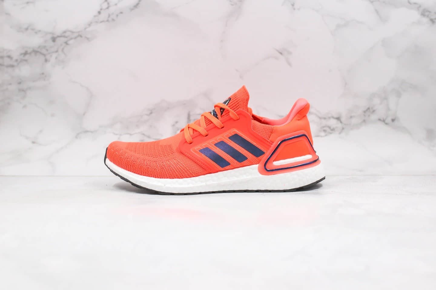 阿迪达斯Adidas Ultra Boost 20纯原版本爆米花跑鞋UB6.0荧光橙色原厂黑盒正确TPU支架 (ID:31610) - 图片1