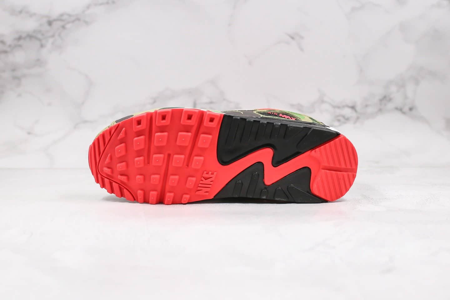 耐克Nike Air Max 90 Reverse Duck Camo纯原版本气垫鞋Max90反转猎敏感内容迷彩配色真实气垫正确鞋面材质 货号:CW6024-600