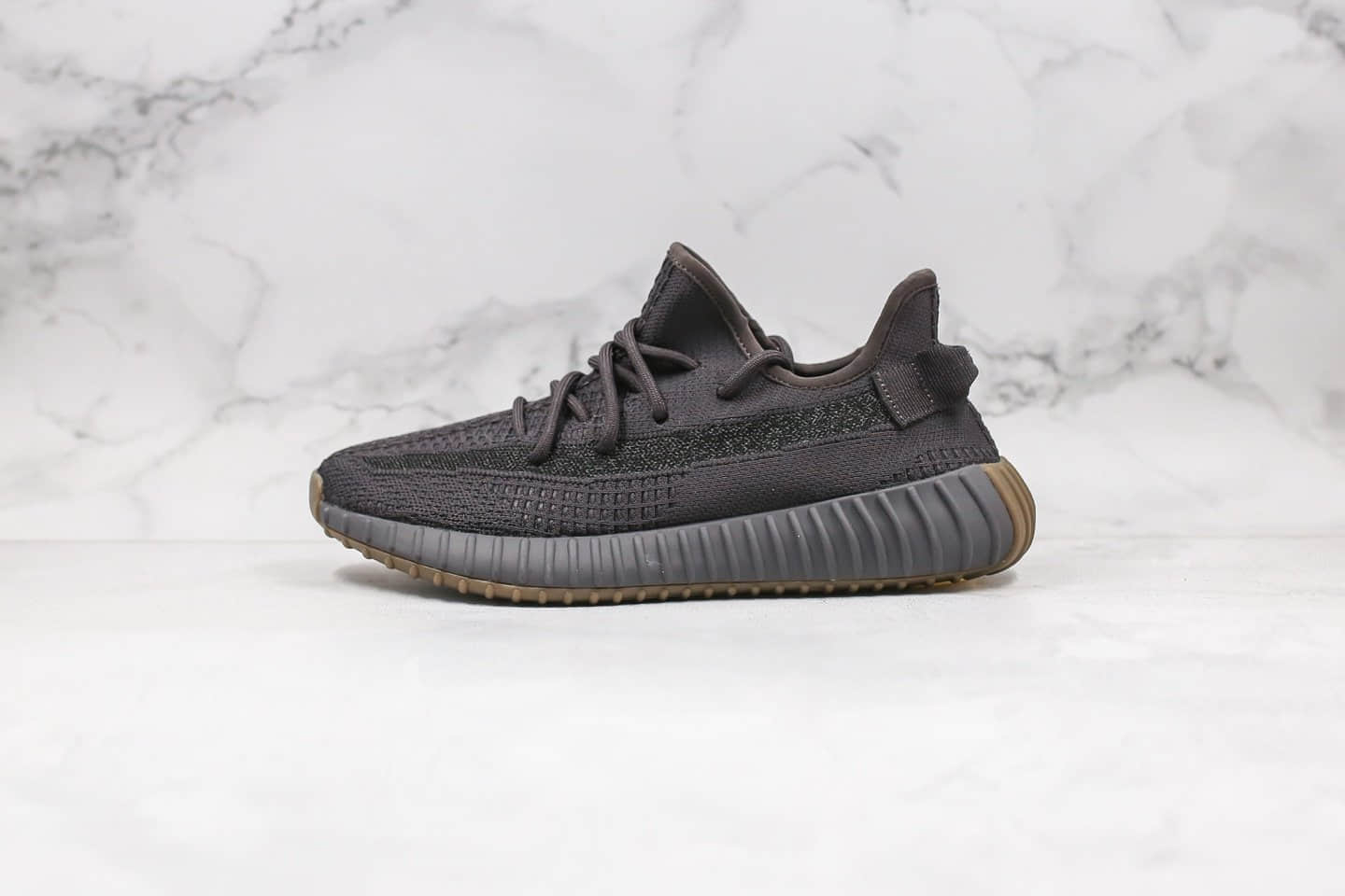阿迪达斯Adidas Yeezy 350 Boost V2 Cinder Reflective公司级版本椰子350V2矿黑黑生胶侧透满天星配色原盒配件真爆米花颗粒大底 货号:FY4176