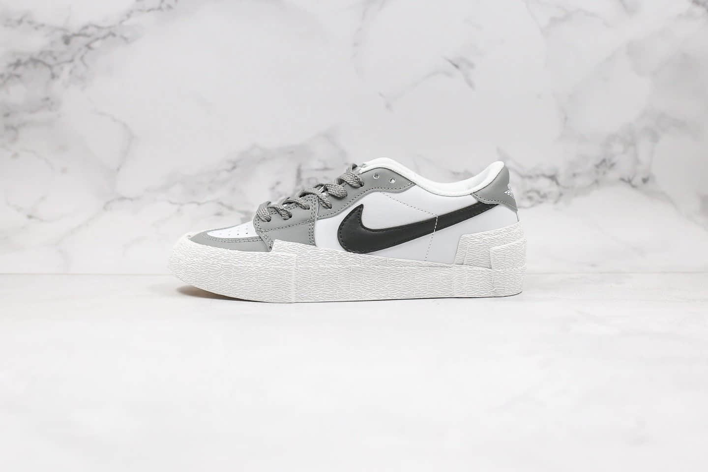 耐克Nike Blazer High Black University Blue x Sacai公司级版本低帮开拓者DUNK解构原盒原标正确无色差 (ID:31889) - 图片1
