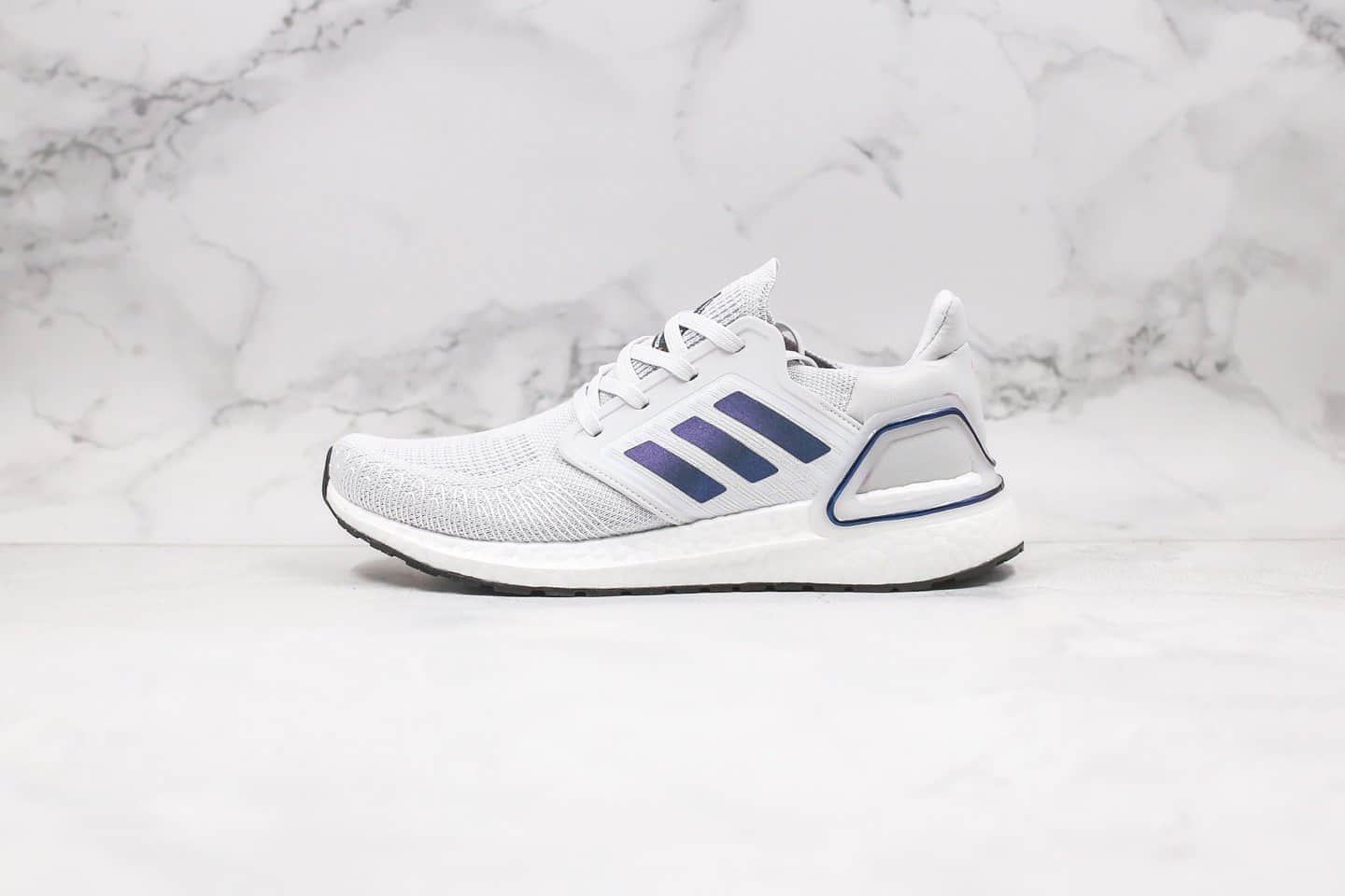 阿迪达斯Adidas Ultra Boost 20 Consortium纯原版本爆米花跑鞋UB6.0灰蓝色原盒原标原档案数据开发 (ID:31896) - 图片1