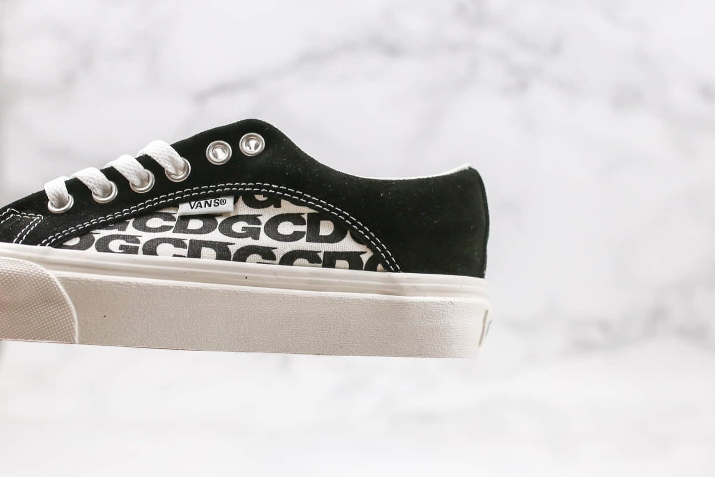万斯Vans Authentic 敏感内容G Logo x Comme des Garcons公司级版本低帮川久保玲敏感内容G2.0黑白原厂硫化大底原盒原标