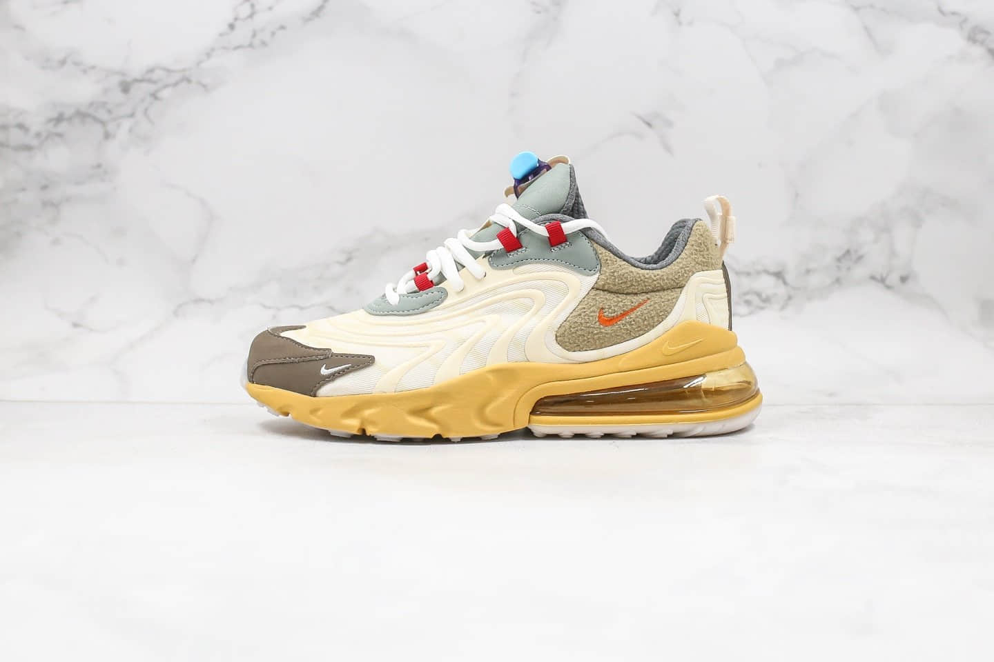 耐克Nike Air Max 270 DC2纯原版本三代Max270气垫鞋棕色内置全掌React缓震大底原楦头纸板一比一打造 (ID:32024) - 图片1