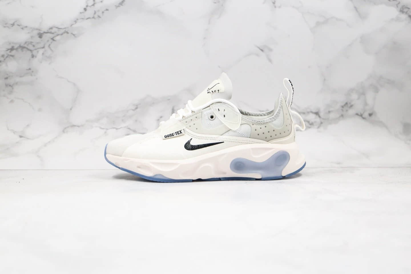 耐克Nike React-Type GTX公司级版本瑞亚N. 354 机能防水系列慢跑鞋白色 (ID:33413) - 图片1