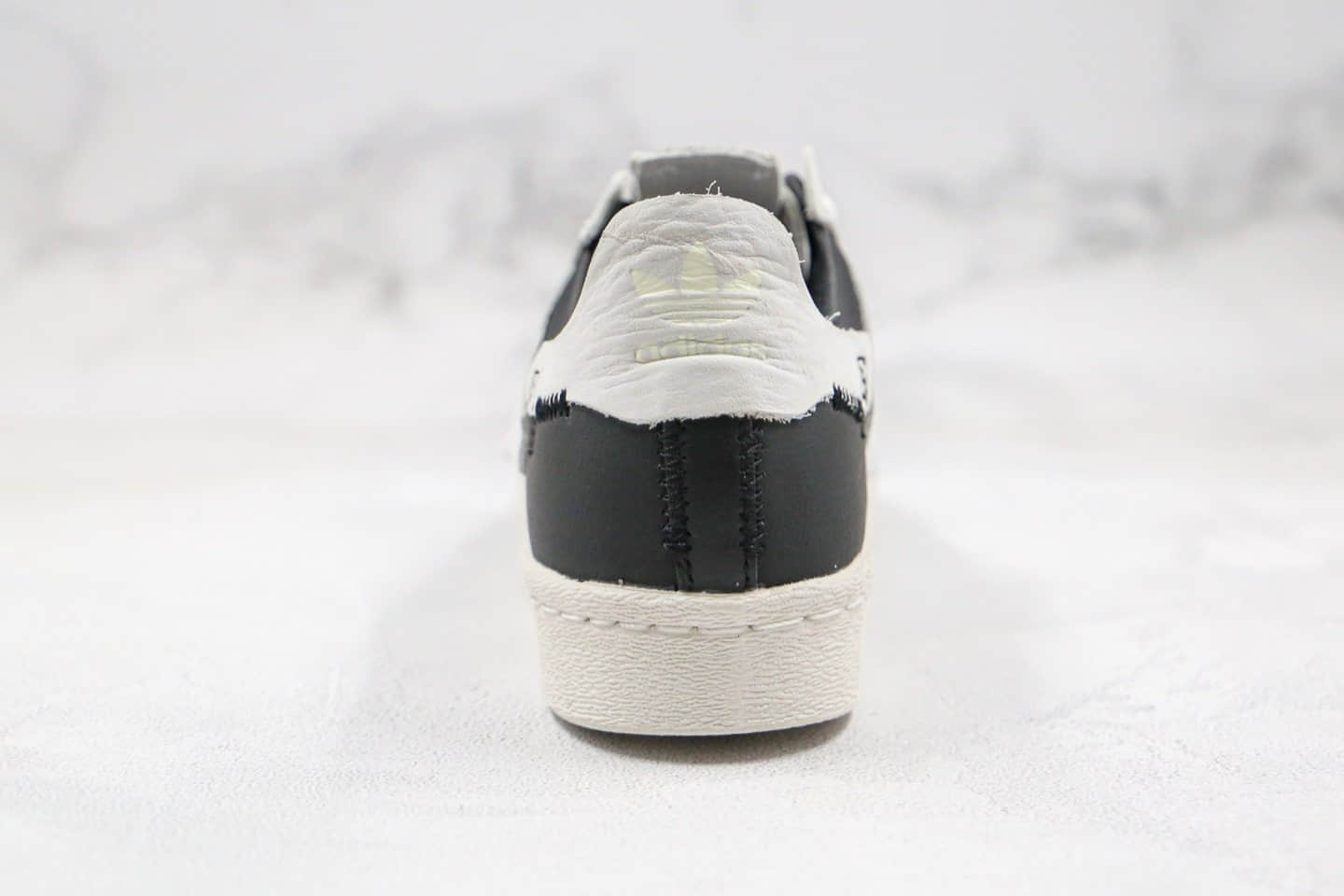 阿迪达斯Adidas Original Superstar WS2纯原版本三叶草贝壳头解构黑白灰色原盒原标原楦头纸板打造 货号:FV3023