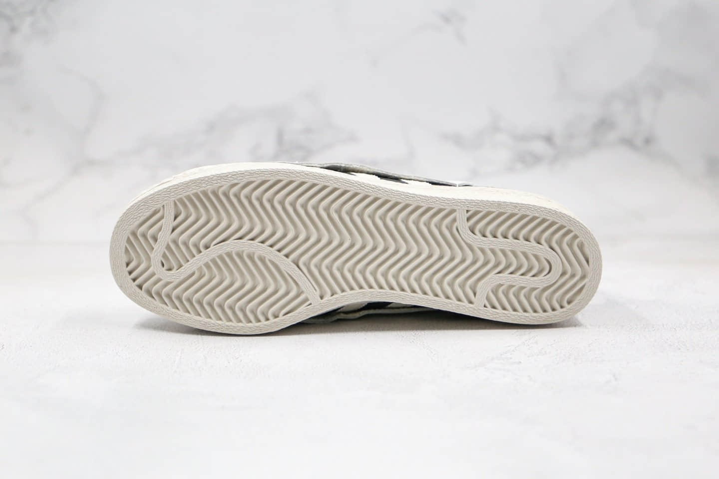 阿迪达斯Adidas Original Superstar WS2纯原版本三叶草贝壳头解构黑白灰色原盒原标原楦头纸板打造 货号:FV3023