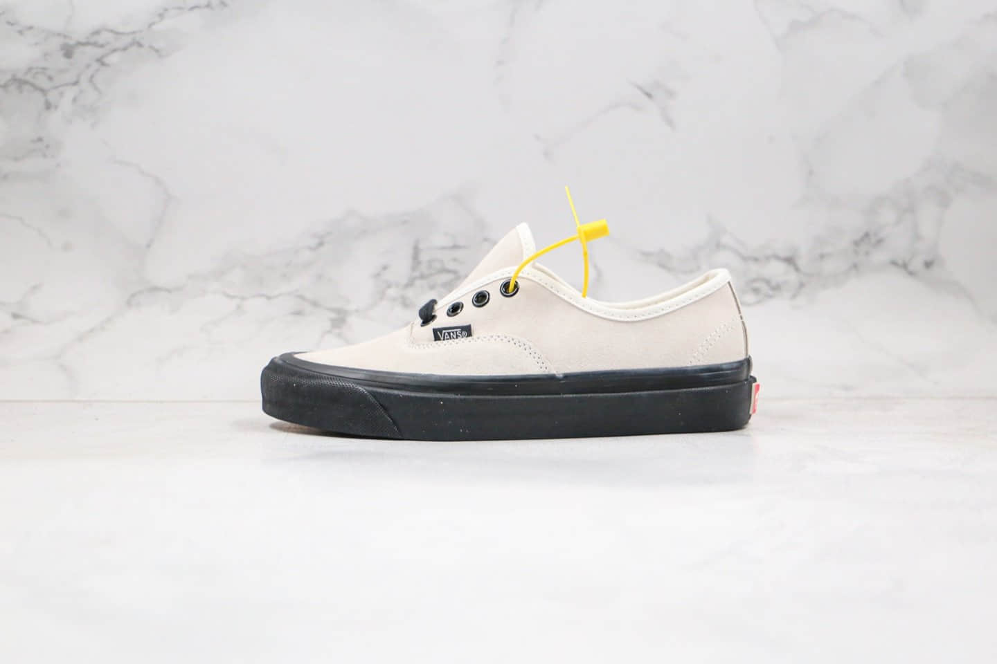 万斯Vans Authentic 44 DX公司级版本低帮DX系列麂皮奥利奥白黑色原厂硫化内置钢印 (ID:34736) - 图片1