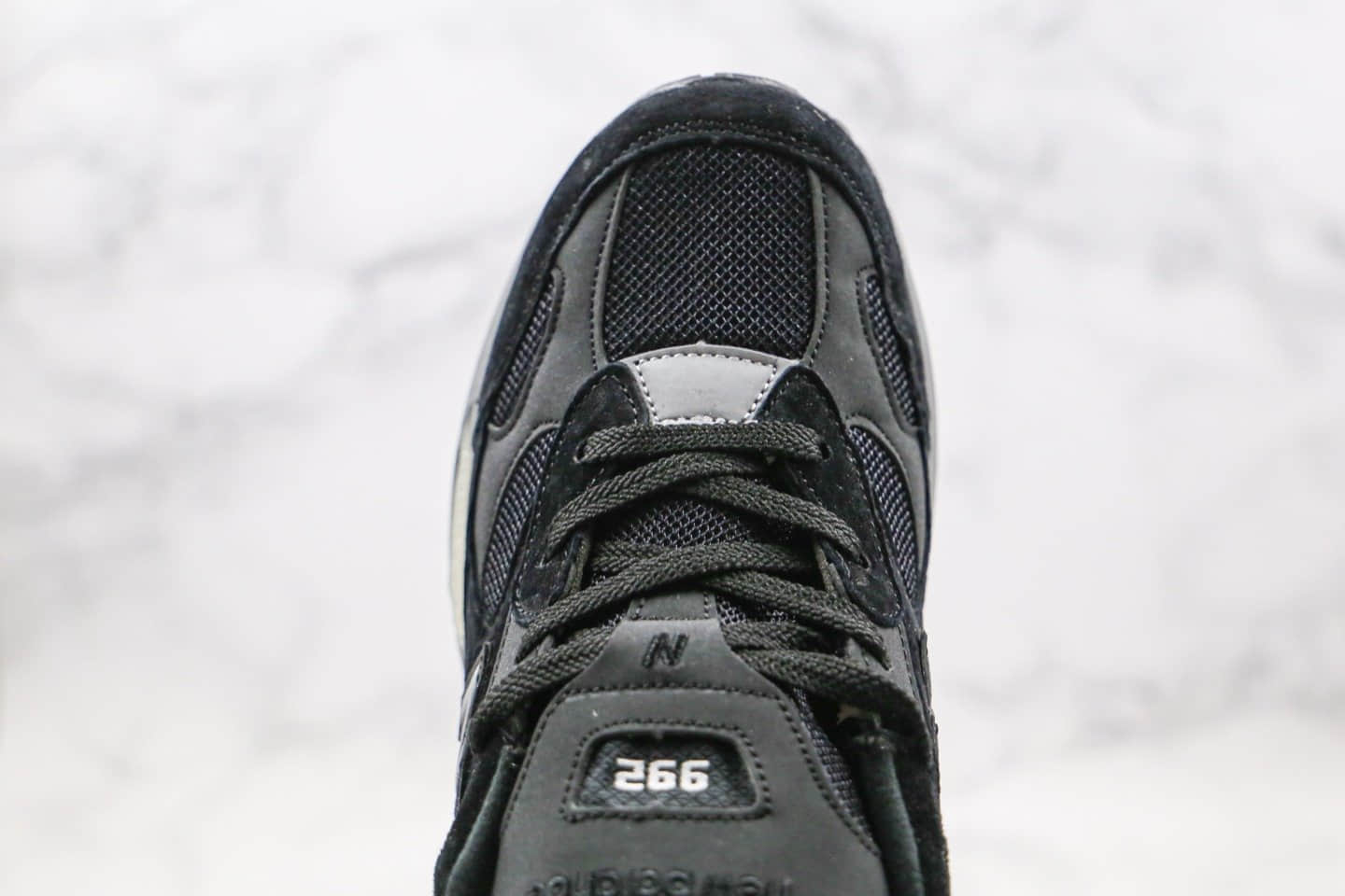 新百伦New Balance Made in USA M992纯原版本美产血统NB992老爹鞋黑米白银灰原楦头纸板打造正确猪八材质 货号:W992BL