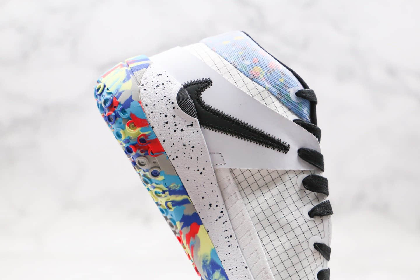 耐克Nike KD13 EP纯原版本杜兰特13代篮球鞋白彩虹配色内置气垫支持实战 货号:CI9949-001