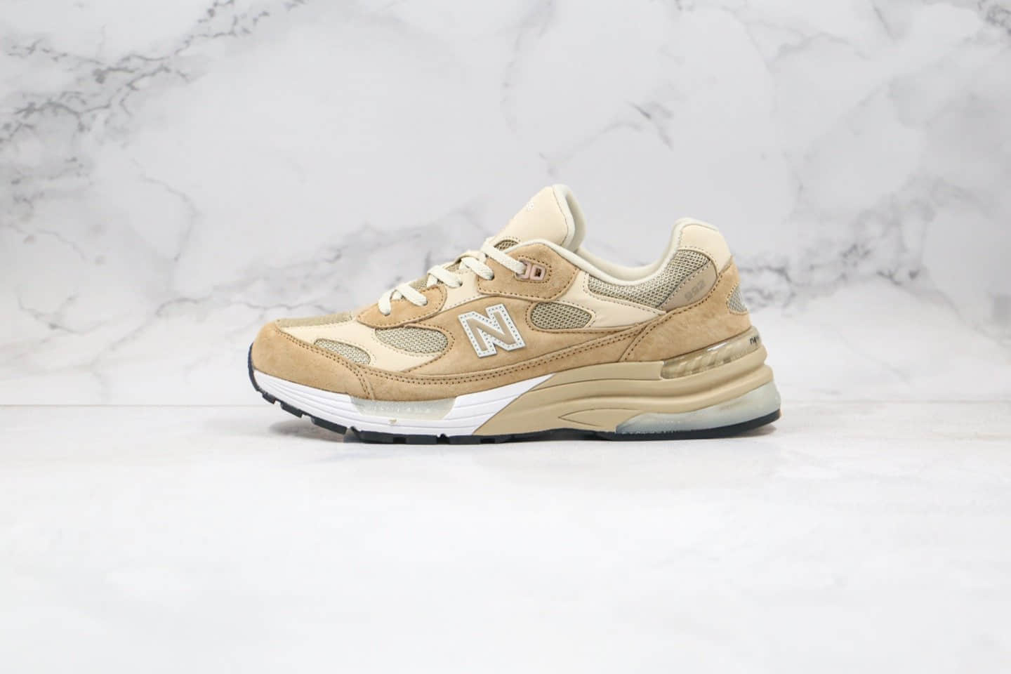 新百伦New Balance Made in USA M992纯原版本美产血统余文乐同款黑米白银灰配色原盒配件齐全 (ID:35621) - 图片1