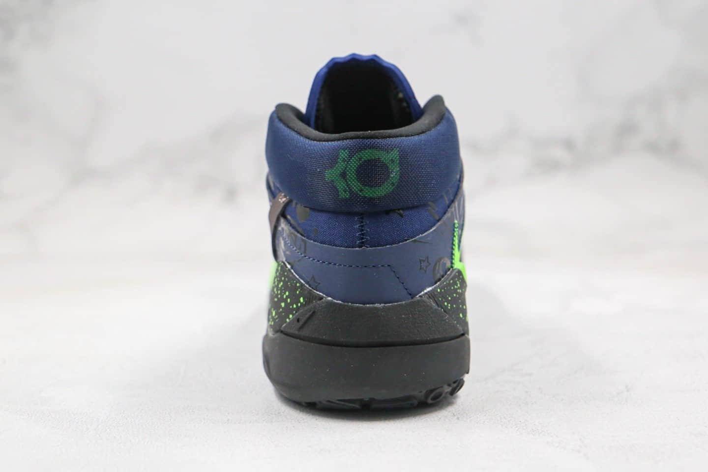 耐克Nike KD 13 Planet of Hoops纯原版本杜兰特13代篮球鞋黑绿色内置气垫支持高强度实战 货号:CI9949-400