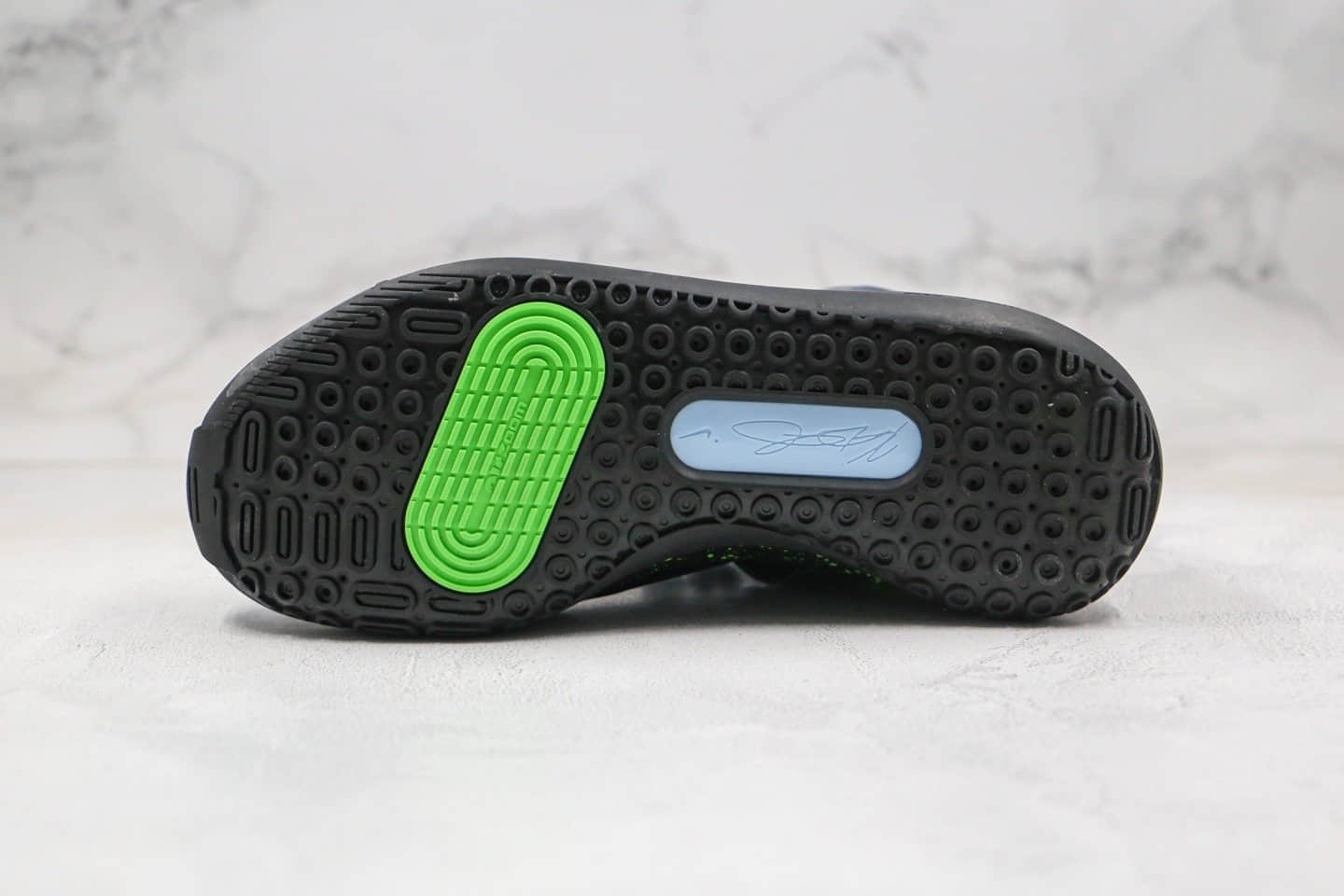 耐克Nike KD 13 Planet of Hoops纯原版本杜兰特13代篮球鞋黑绿色内置气垫支持高强度实战 货号:CI9949-400