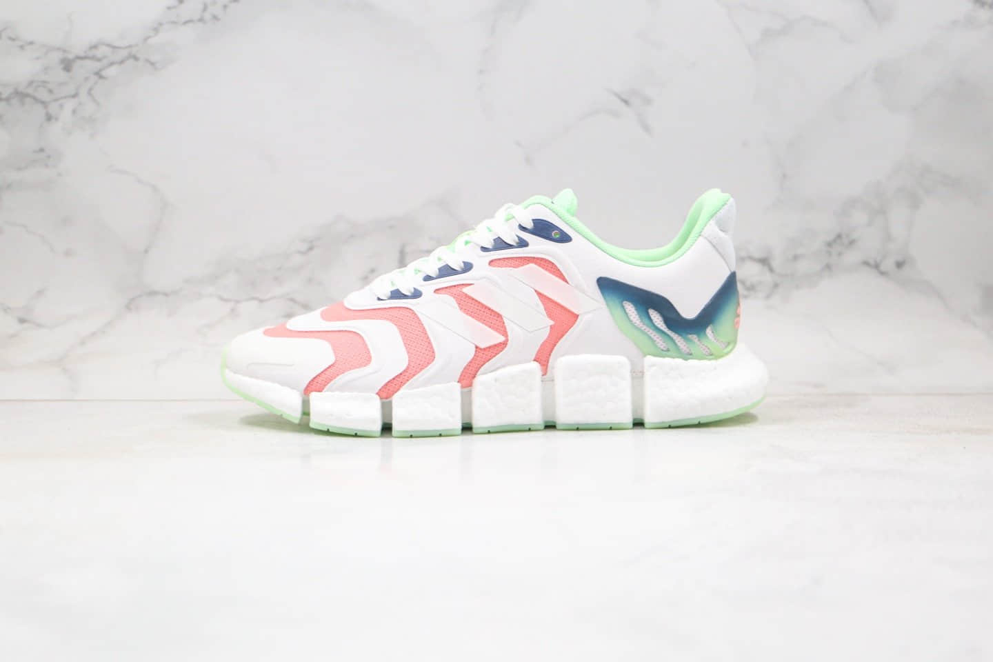 阿迪达斯adidas Climacool纯原版本毛毛虫清风爆米花跑鞋荧光绿粉红色原盒原标原档案数据开发 (ID:36238) - 图片1
