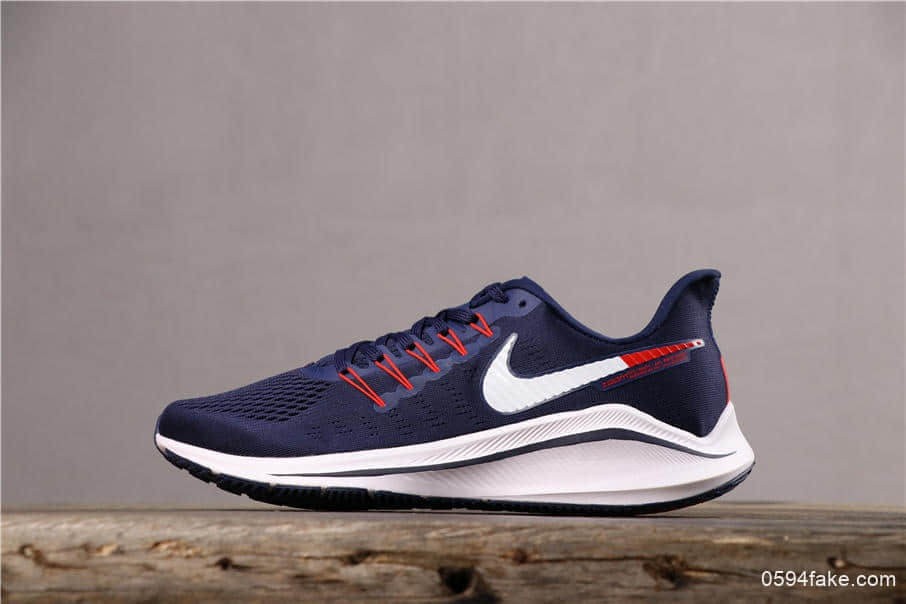 Nike Air Zoom Vomer耐克登月14蓝白红真标原版档案面料做工细致 (ID:3624) - 图片1