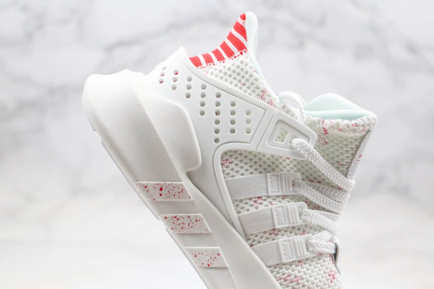 阿迪达斯Adidas EQT BASK ADV V2纯原版本三叶草EQT白红色原盒原标区别市面通货版本 货号:EE5039