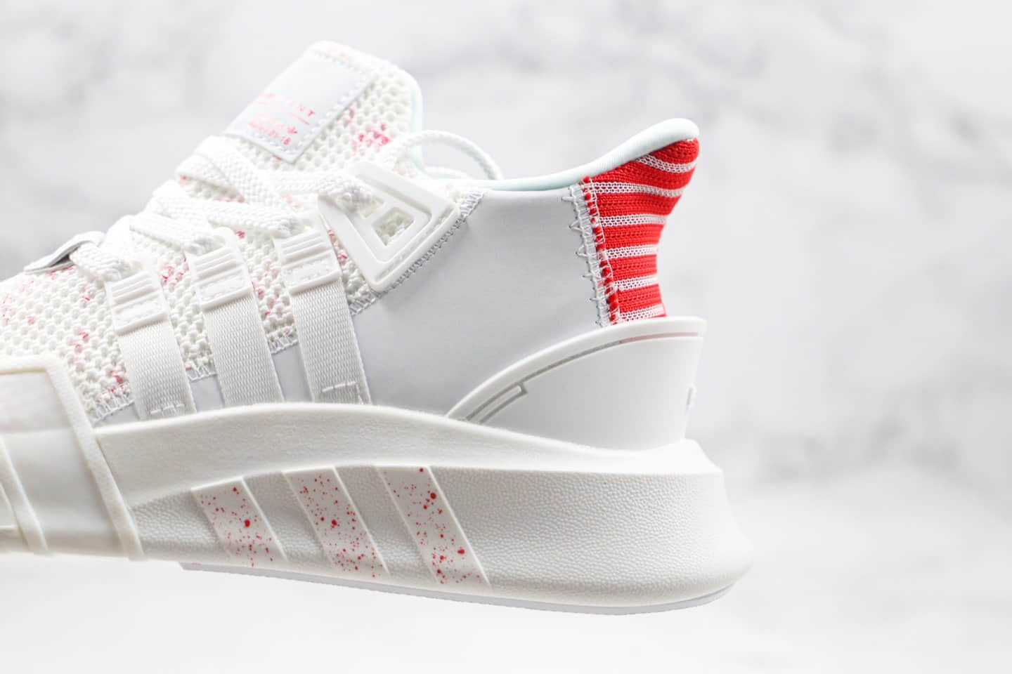 阿迪达斯Adidas EQT BASK ADV V2纯原版本三叶草EQT白红色原盒原标区别市面通货版本 货号:EE5039