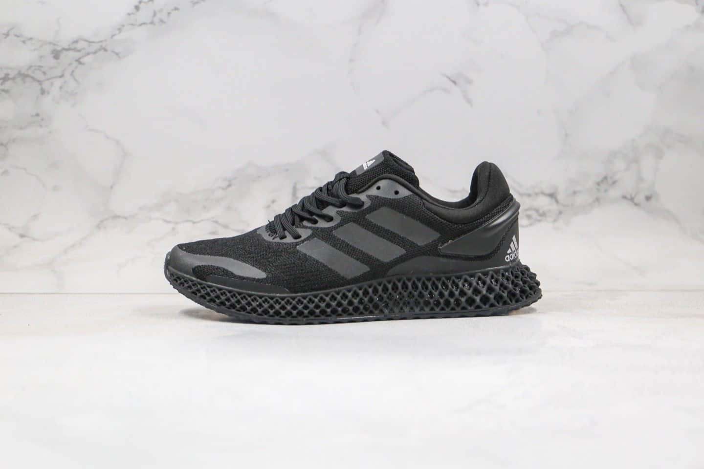 阿迪达斯Adidas Alphaedge 4D LTD M纯原版本科技4D跑鞋黑色原档案数据开发原盒原标 (ID:36413) - 图片1