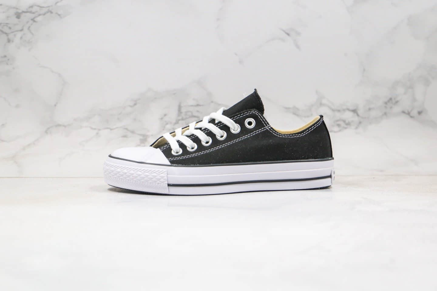 匡威CONVERSE ALL STAR 100 COLOR公司级版本山本耀司女儿联名款歪头斜角黑色原盒原标 (ID:36568) - 图片1
