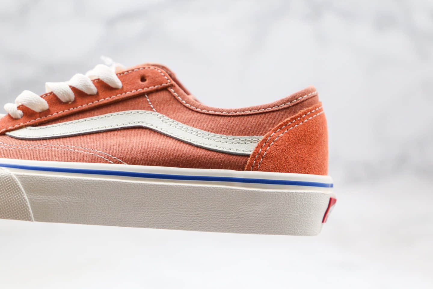 万斯Vans Style 36 Decon SF公司级版本低帮半月包头杀人鲸小脏橘棕色原厂硫化大底原盒原标 货号：VN0A3MVL2282