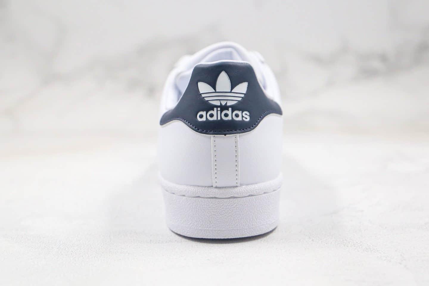 阿迪达斯Adidas Originals Superstar纯原版本三叶草金标贝壳头白藏蓝色原盒原标原档案数据开发 货号:FX4280