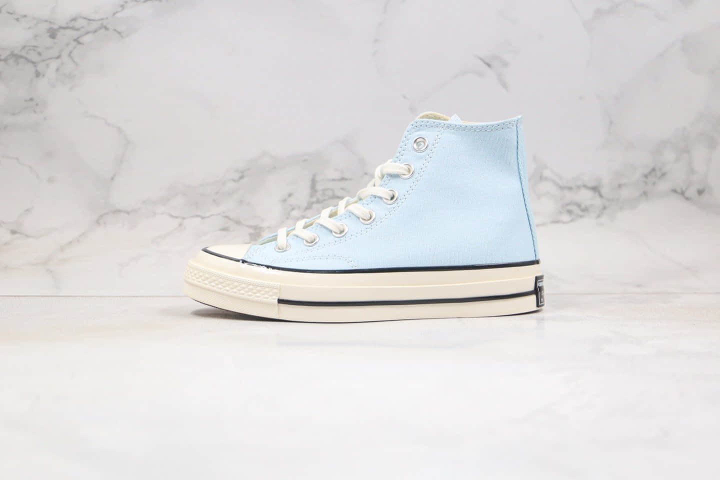 匡威Converse 1970s公司级版本高帮天蓝色原厂楦头正品同源定制布料 (ID:37038) - 图片1