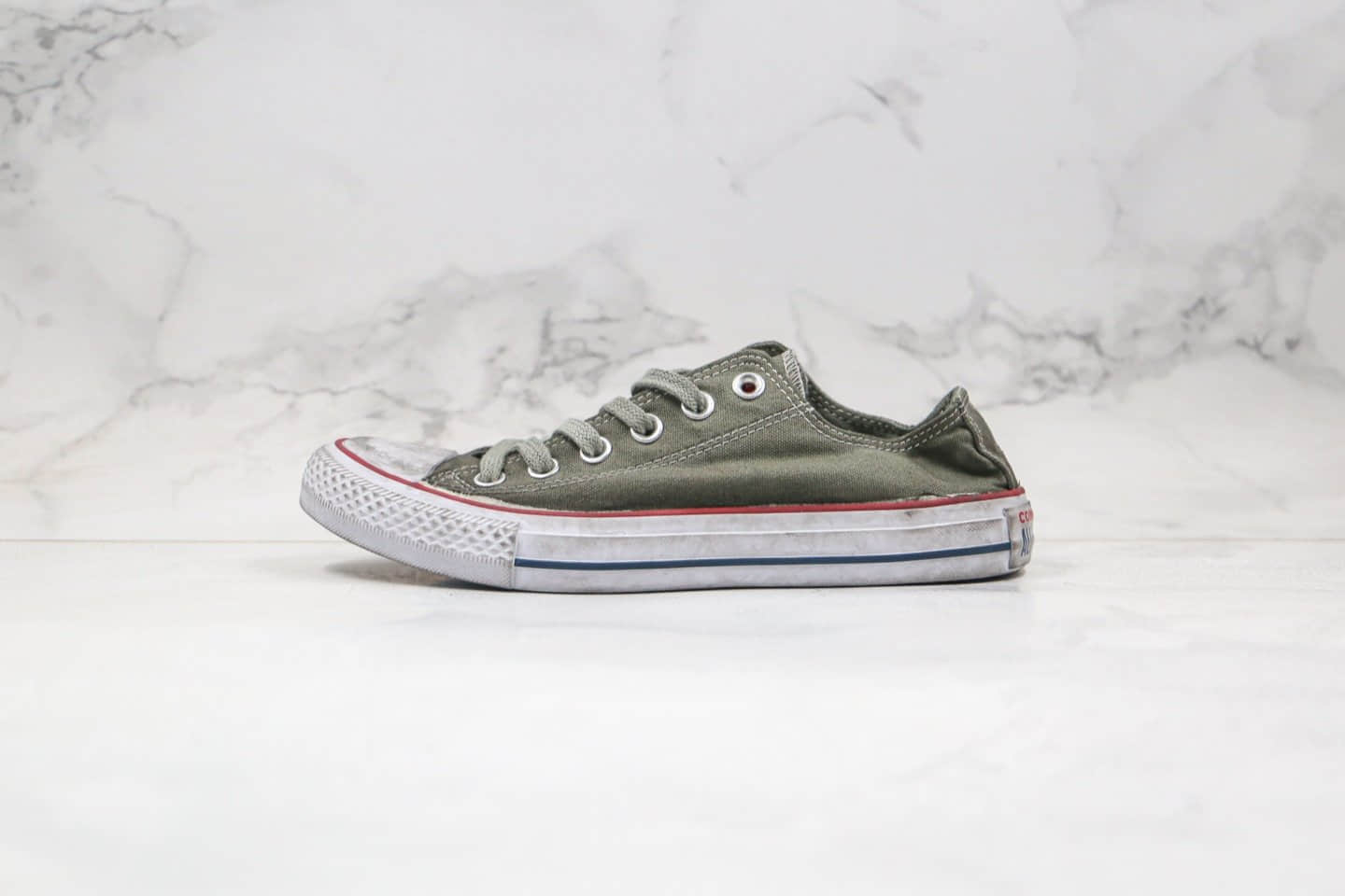 匡威Converse All Star Canvas Smoke High Top公司级版本全明星系列做旧烟熏脏脏鞋ins爆款 (ID:37201) - 图片1