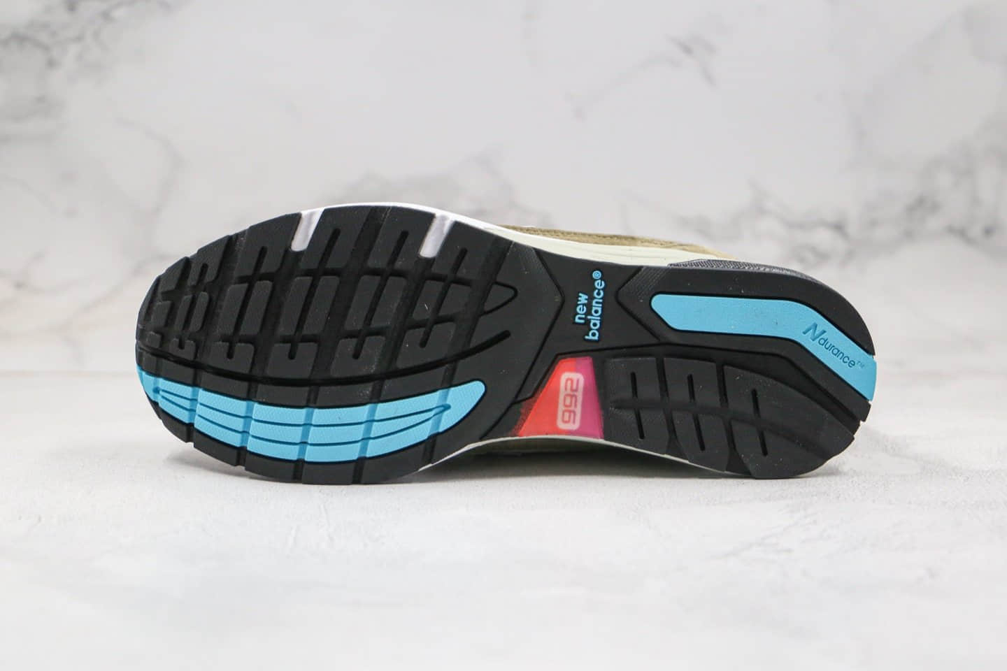 新百伦New Balance Made in USA M992纯原版本美产系列慢跑鞋卡其色原盒配件原楦头纸板打造 货号:W992WT