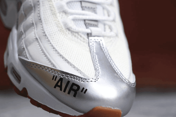 Nike Air Max 95 OG白银 耐克THE10公司级子弹95复古运动鞋 货号:609048-109