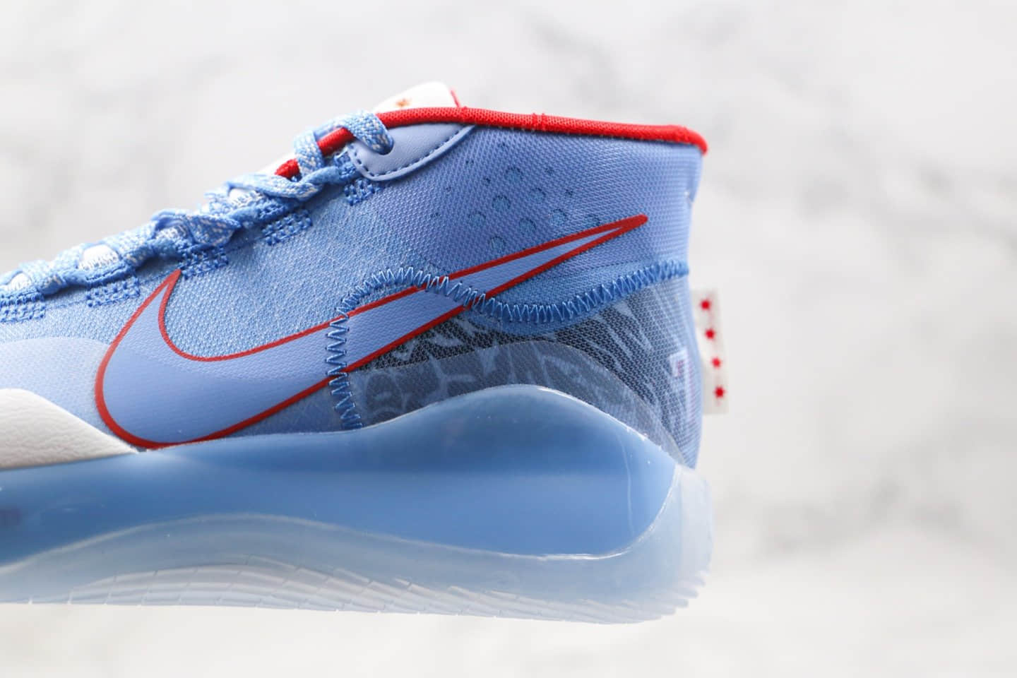 耐克Nike Zoom KD12 EP SJX纯原版本杜兰特12代篮球鞋宝蓝色内置双层Zoom气垫支持实战 货号：敏感内容4979-900