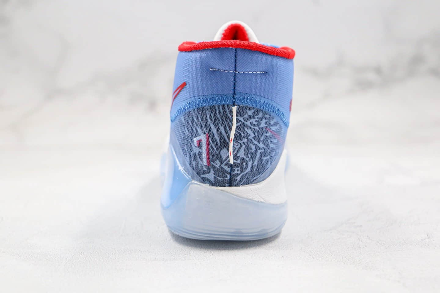 耐克Nike Zoom KD12 EP SJX纯原版本杜兰特12代篮球鞋宝蓝色内置双层Zoom气垫支持实战 货号：敏感内容4979-900