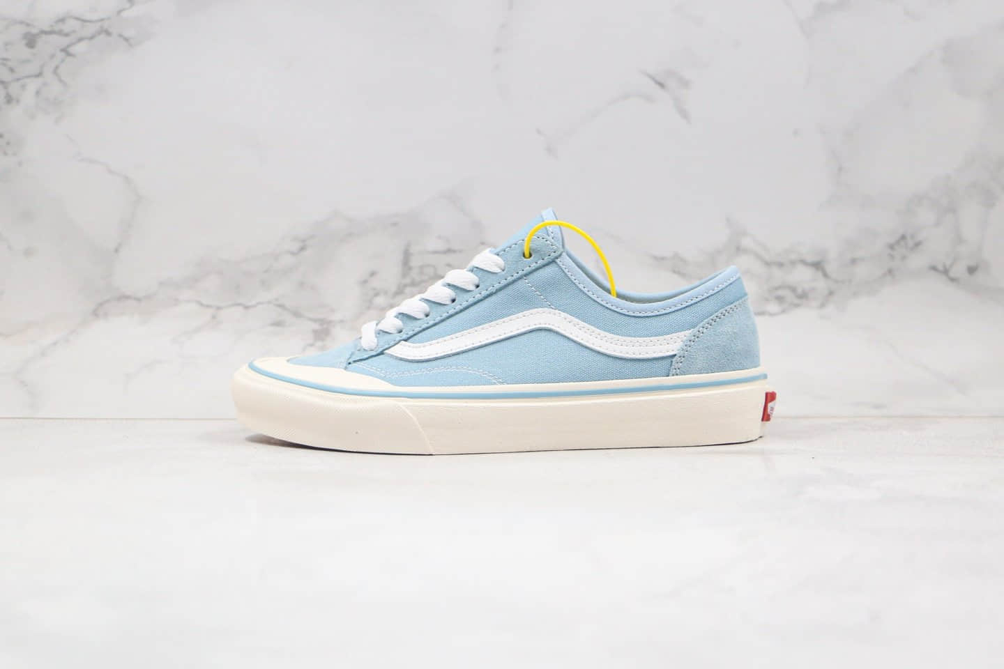 万斯Vans Style 36 Decon SF公司级版本半月包头低帮水心蓝色杀人鲸硫化板鞋内置钢印原厂硫化大底 (ID:38620) - 图片1