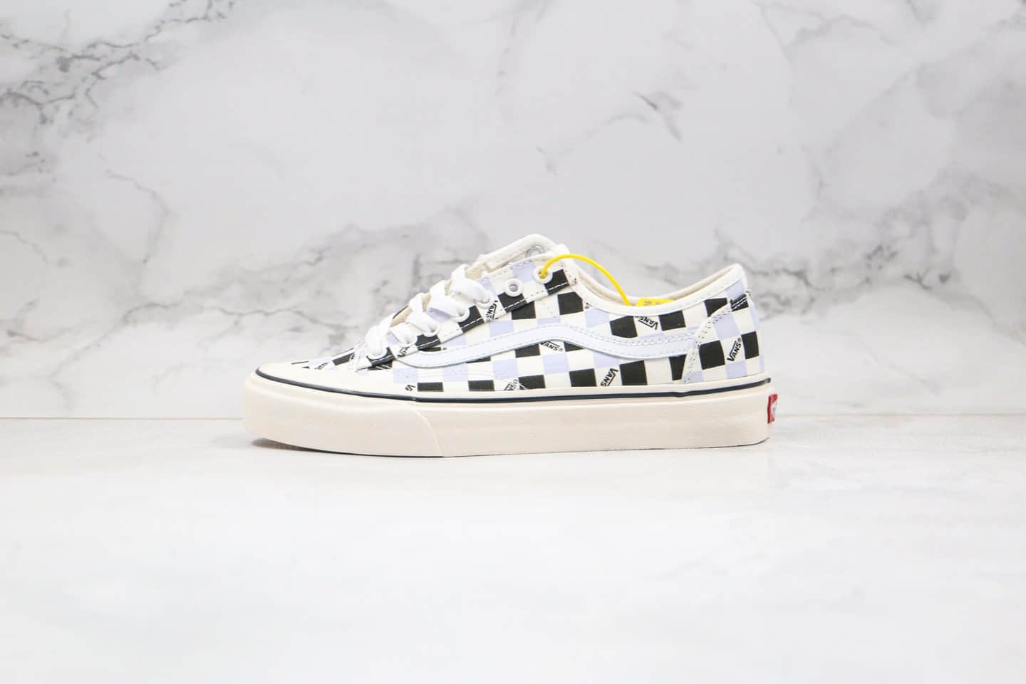 万斯Vans STYLE 36 SF公司级版本低帮硫化板鞋半月包头杀人鲸黑白棋盘格原鞋开模一比一打造 (ID:39120) - 图片1