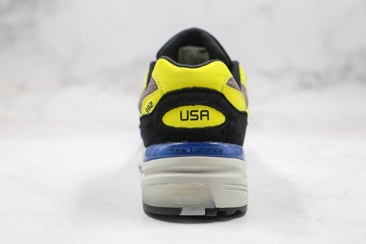 新百伦New Balance Made in USA M992纯原版本美产血统NB992敏感内容慢跑鞋原盒配件齐全正确鞋面材质 货号：W992FG