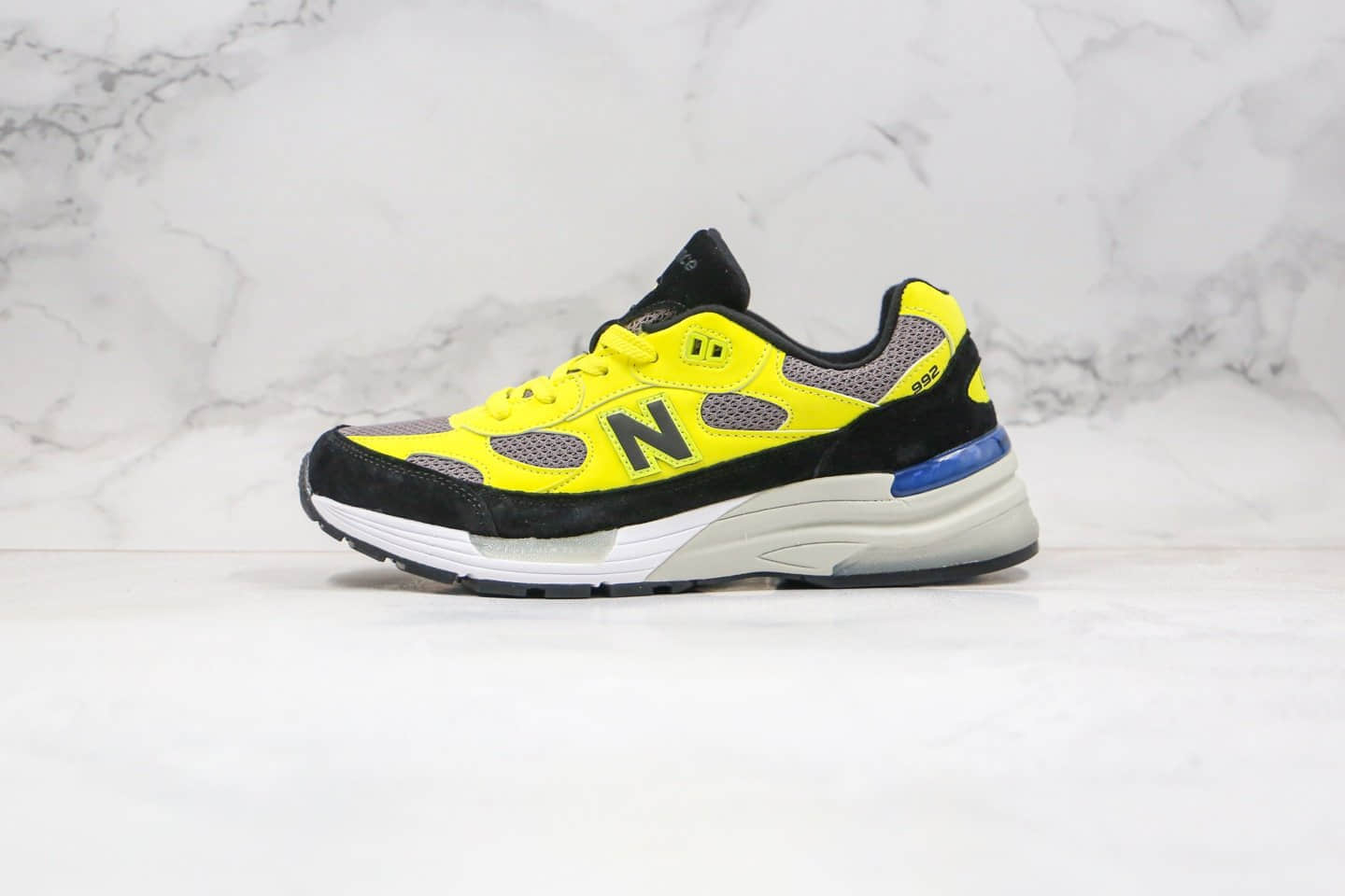 新百伦New Balance Made in USA M992纯原版本美产血统NB992敏感内容慢跑鞋原盒配件齐全正确鞋面材质 (ID:40090) - 图片1
