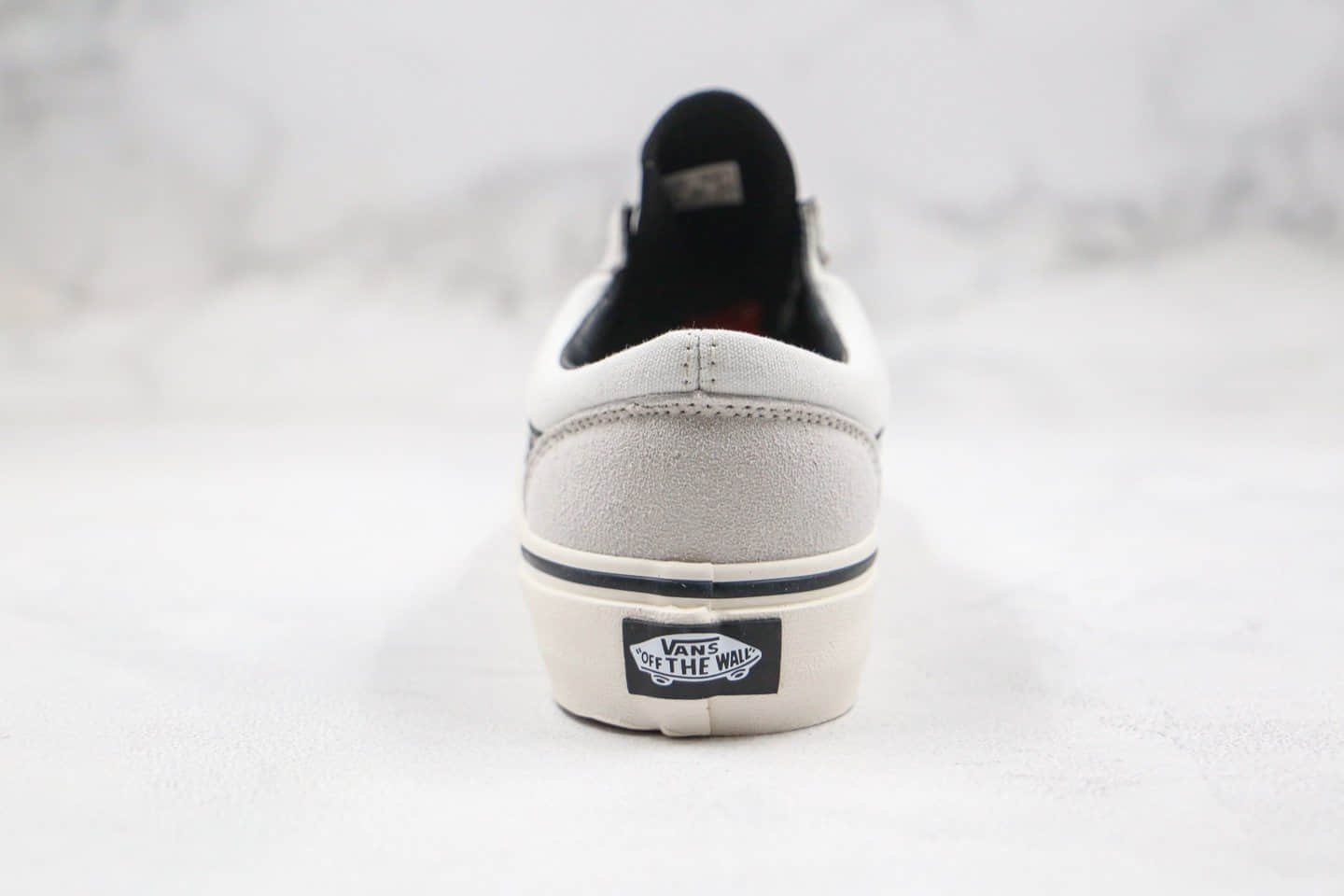 万斯VANS Style36 SF公司级版本低帮白灰色硫化板鞋内置钢印原档案数据开发 货号：VN0A3MVLXGL