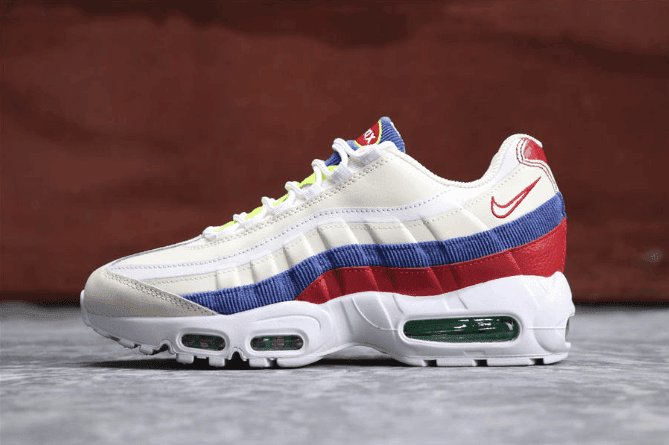 Nike Air Max 95 SE彩虹 耐克公司级子弹95高品质内置彩虹流彩气垫 (ID:406) - 图片1