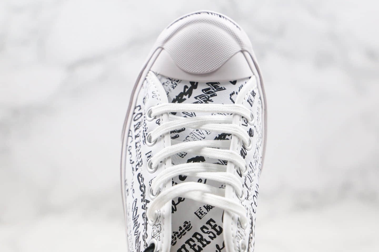 匡威CONVERSE Jack Purcell公司级版本低帮开口笑字母皮面LOGO帆布鞋原鞋开模一比一打造 货号:166488C