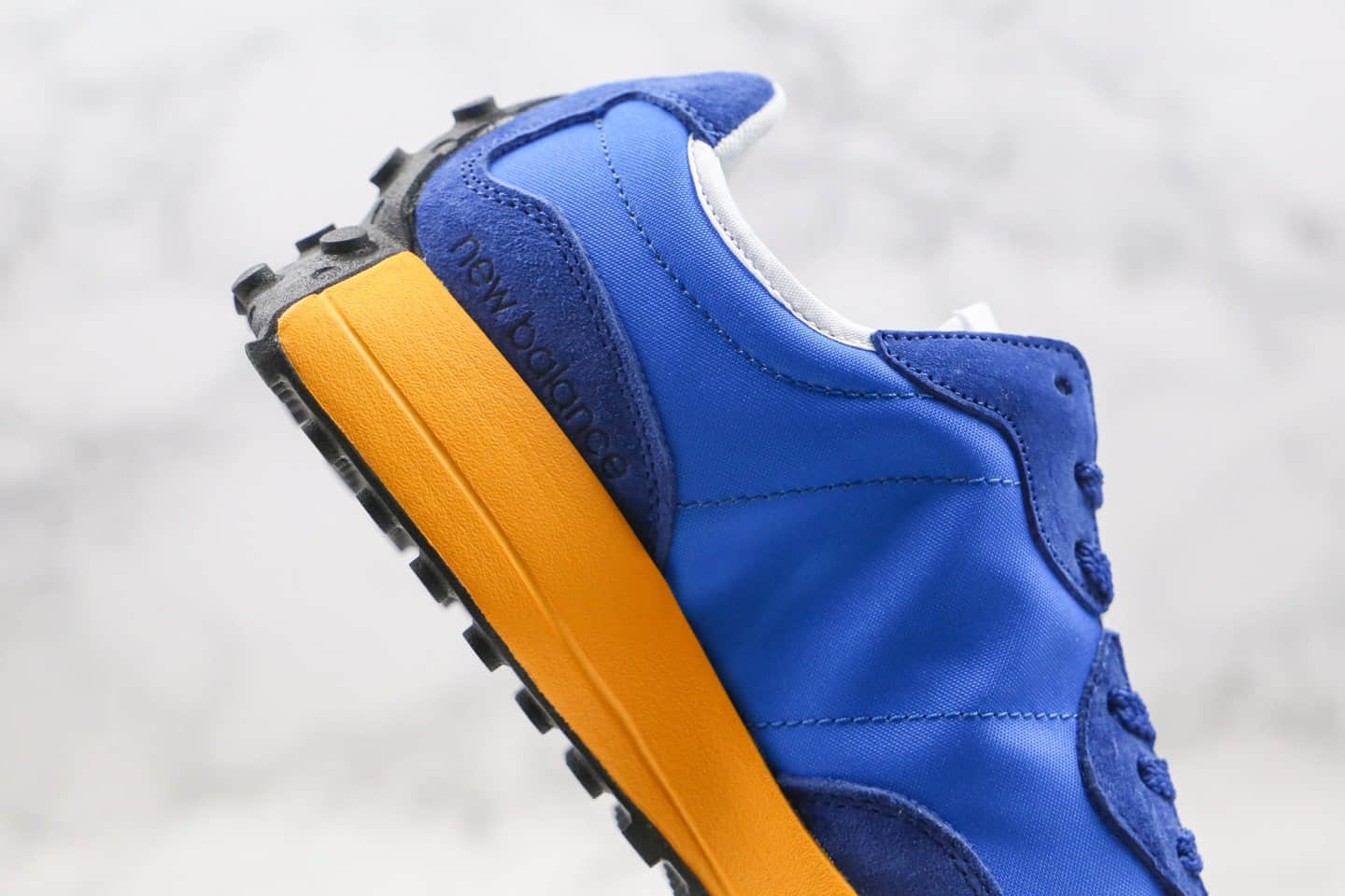 新百伦New Balance 327公司级版本NB327慢跑鞋蓝敏感内容原楦开发 货号：WS327LLK