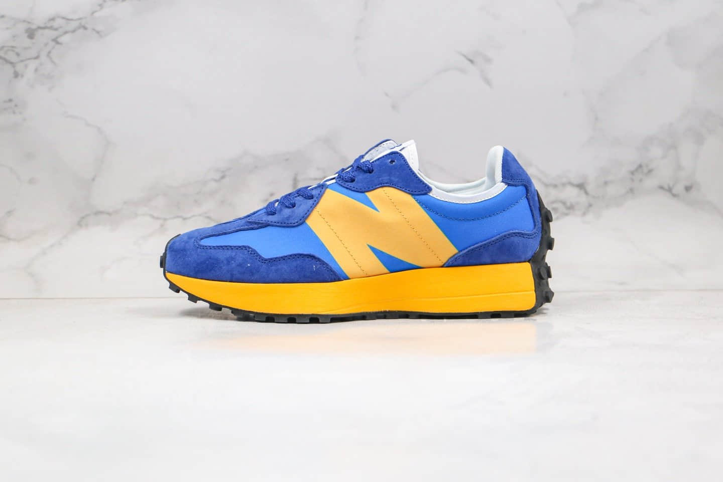 新百伦New Balance 327公司级版本NB327慢跑鞋蓝敏感内容原楦开发 (ID:41460) - 图片1