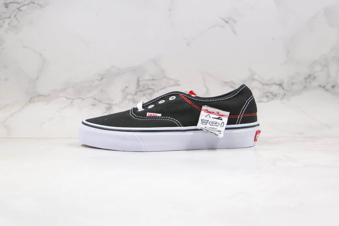 万斯Vans DIY公司级版本低帮帆布鞋可裁剪系列黑色原档案数据开发后跟可裁剪 型号：B128 (ID:41745) - 图片1