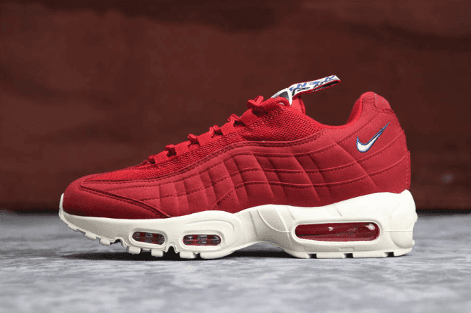 Nike Air Max 95 TT酒红 耐克公司级95系列子弹串标内置大酒红气垫 (ID:422) - 图片1