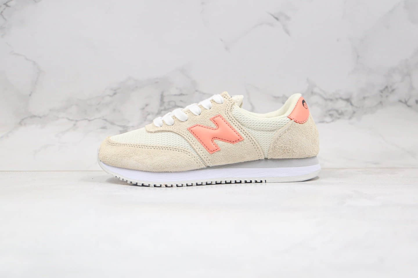 新百伦New Balance Comp 100张子枫同款NB慢跑鞋纯原版本鸳鸯配色D宽版型米白色原楦头纸板打造 (ID:42988) - 图片1