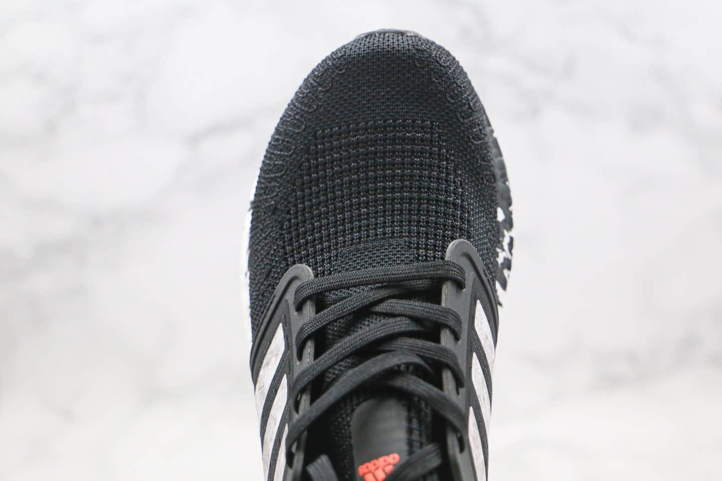 阿迪达斯Adidas Ultra Boost 20纯原版本爆米花跑鞋UB6.0泼墨黑白色内置原厂巴斯夫爆米花缓震大底 货号:EG1342