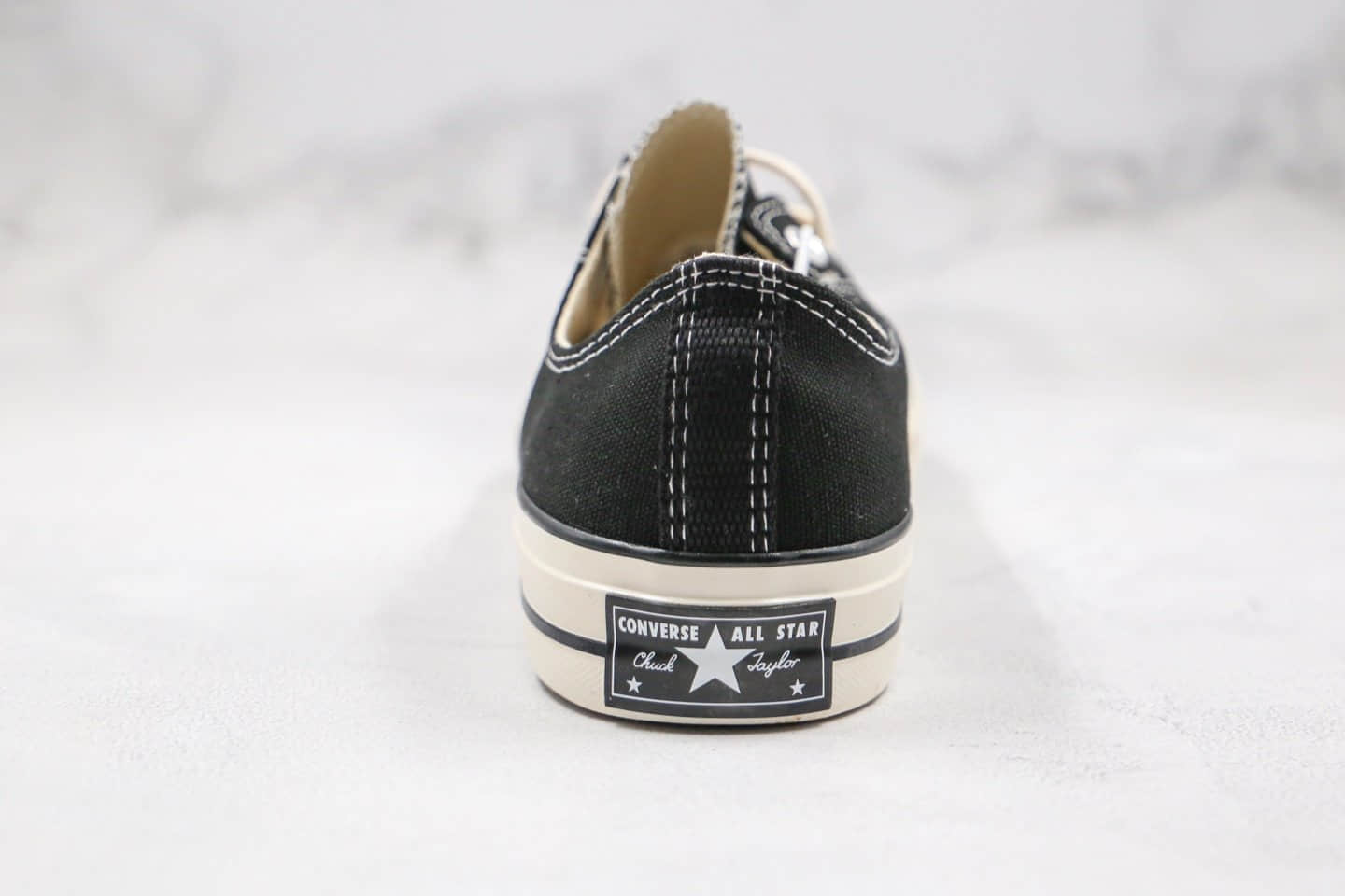 匡威Converse x 敏感内容G PLAY公司级版本川久保玲低帮第四代黑色帆布鞋敏感内容小爱心原厂硫化大底原盒原标