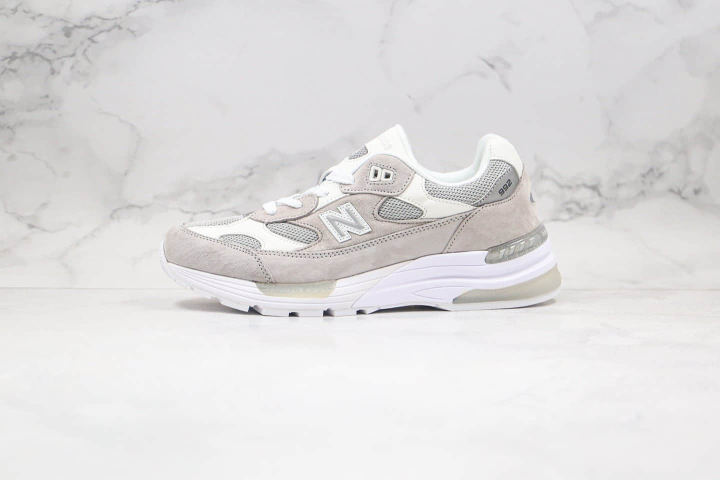 新百伦New Balance Made in USA M992纯原版本美产血统NB992灰白色原档案数据开发 (ID:43282) - 图片1