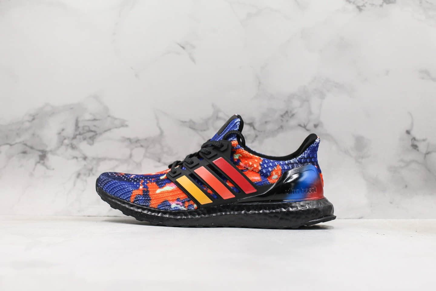 阿迪达斯adidas Ultra Boost Rainy Season纯原版本爆米花跑鞋雨夜霓虹配色原档案数据开发原盒原标 (ID:43450) - 图片1