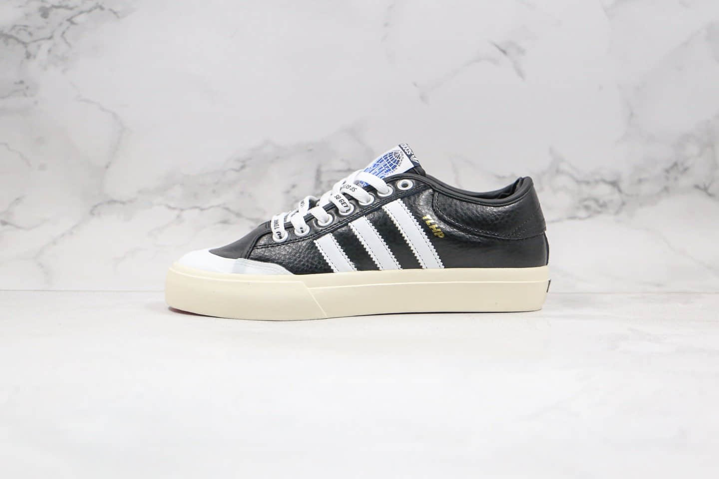 阿迪达斯Adidas Matchcourt X Ttap Lord纯原版本低帮校园板鞋皮面字母印花鞋带原盒原标 (ID:43459) - 图片1