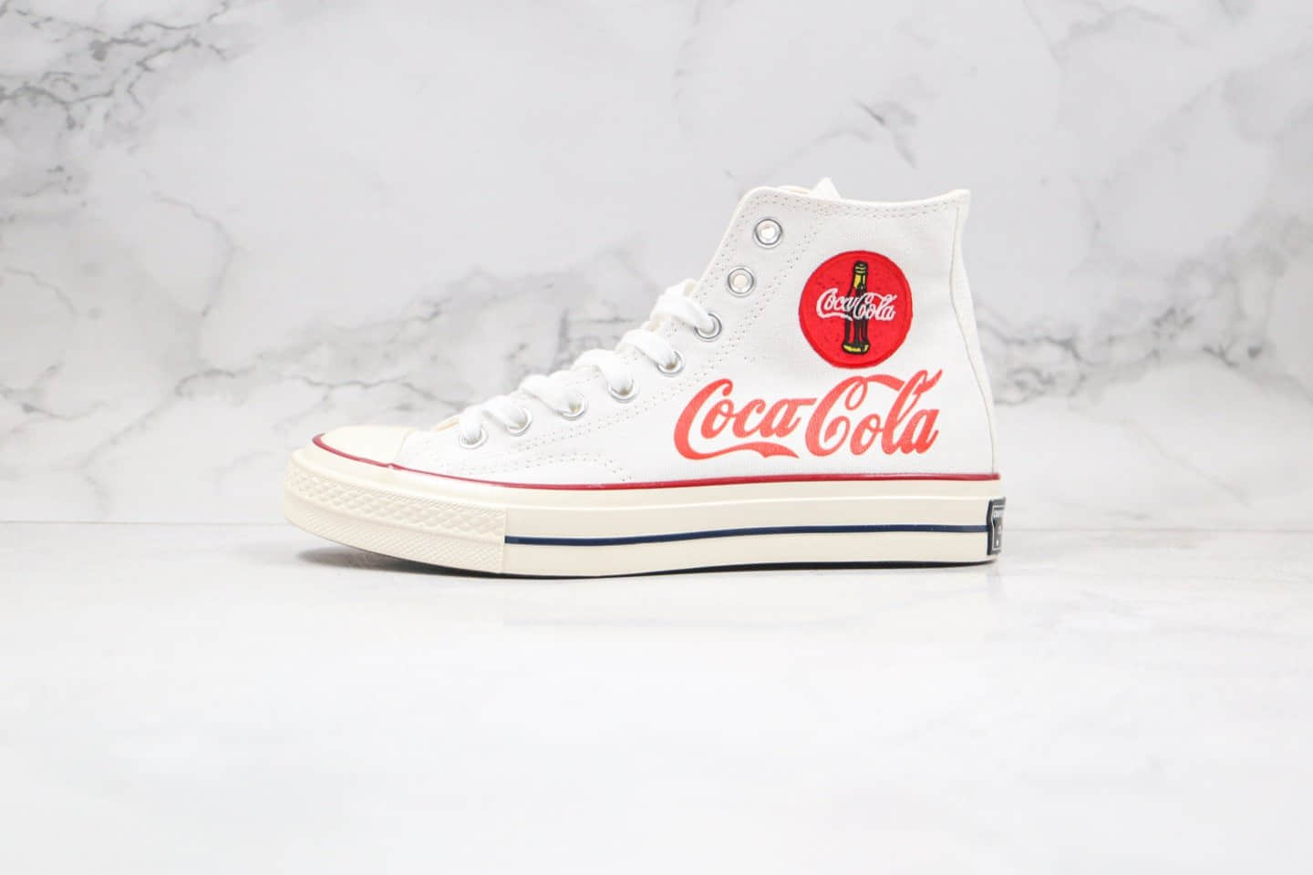 匡威Converse Chuck 1970S x Coca-Cola公司级版本高帮可口可乐联名款帆布鞋原厂硫化大底原盒原标 (ID:43467) - 图片1