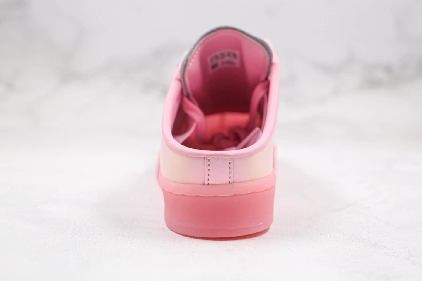 阿迪达斯Adidas AD Originals SUPERSTAR W纯原版本三叶草贝壳头半拖粉色极光糖果底原档案数据开发 货号:FX2756