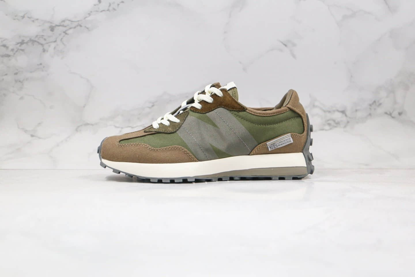 新百伦New Balance 327纯原版本复古慢跑鞋NB327绿色原档案数据开发 (ID:43707) - 图片1
